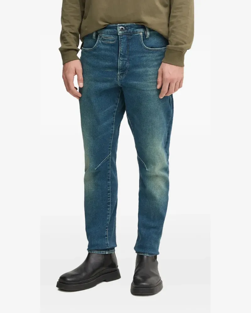 G-STAR RAW Gerade Jeans mit mehreren Taschen - Blau Blau