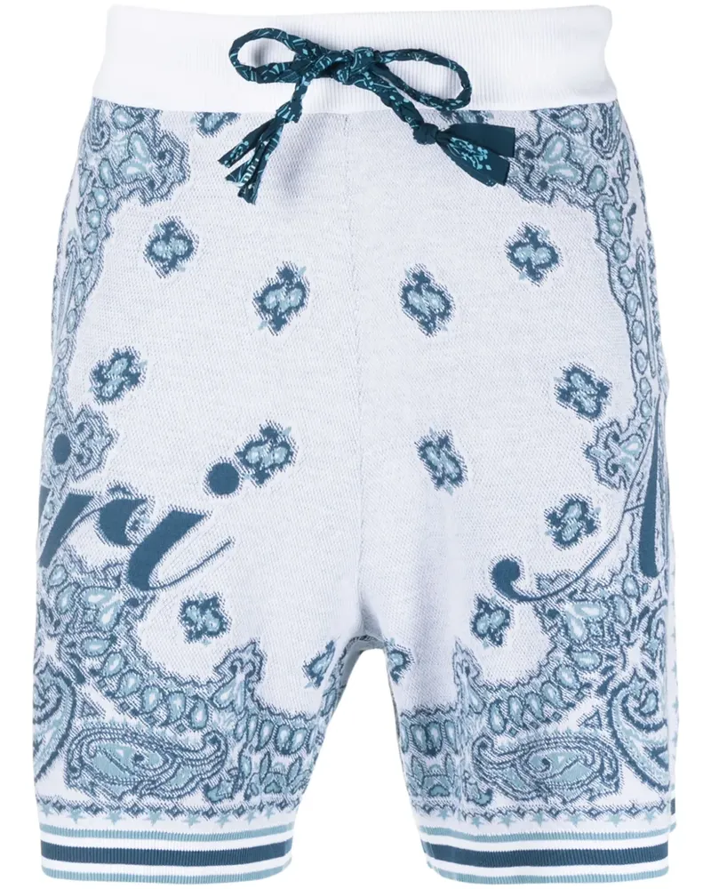 Amiri Shorts mit Paisley-Print - Weiß Weiß