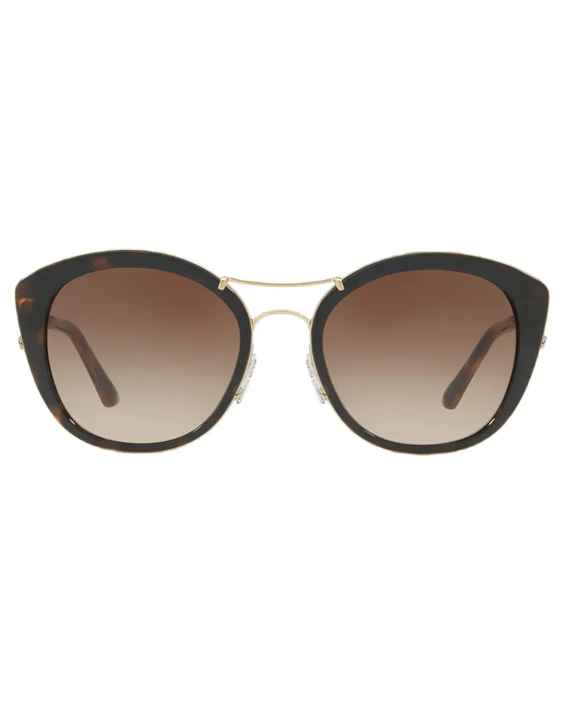 Burberry Sonnenbrille mit Karodetail - Braun Braun
