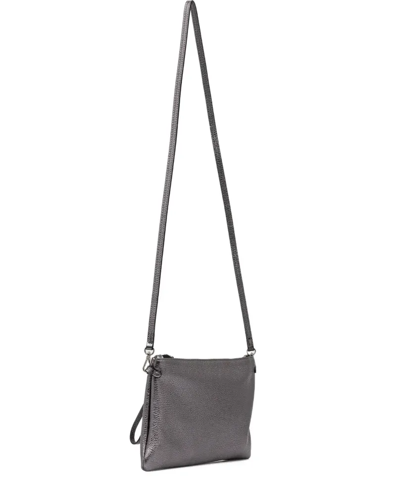Gianni Chiarini zip-up cross body bag - Grau Grau