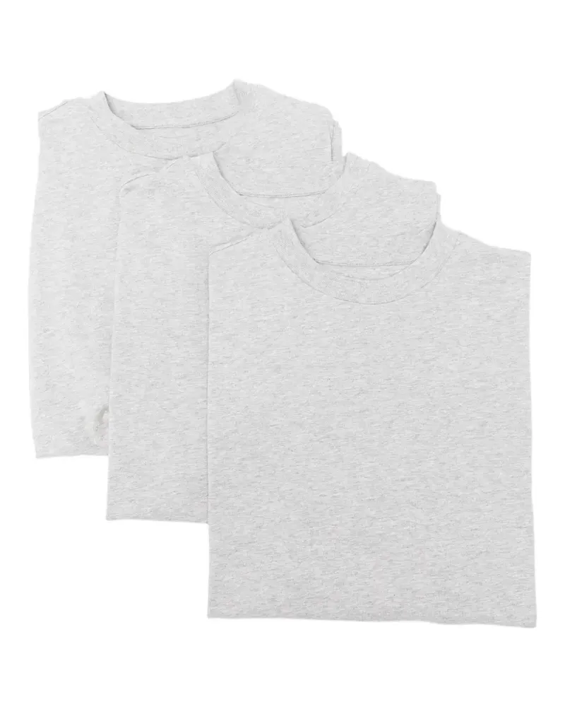 Jil Sander T-Shirts mit Rundhalsausschnitt (3er-Set) - Grau Grau