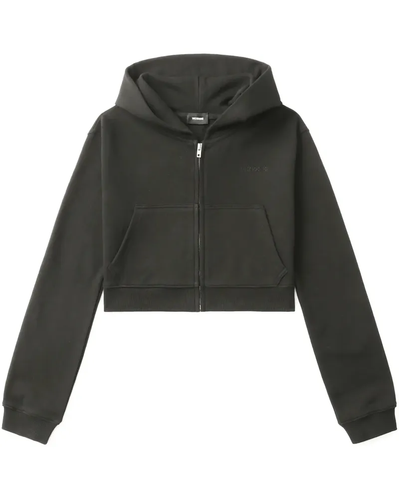 WE 11 DONE Hoodie mit grafischem Print - Grau Grau
