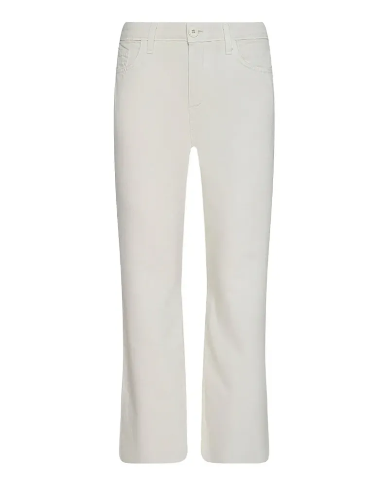 L'Agence Wanda cropped wide-leg jeans - Weiß Weiß