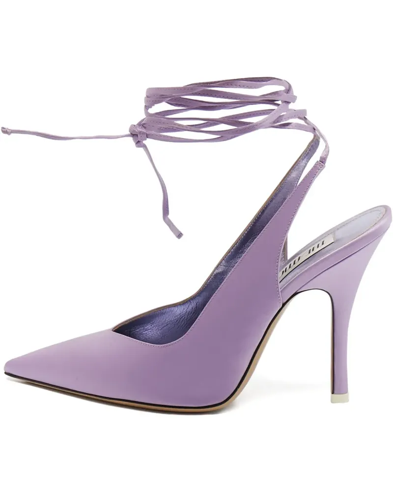 ATTICO Pumps mit Schnürung, 115mm - Violett Violett