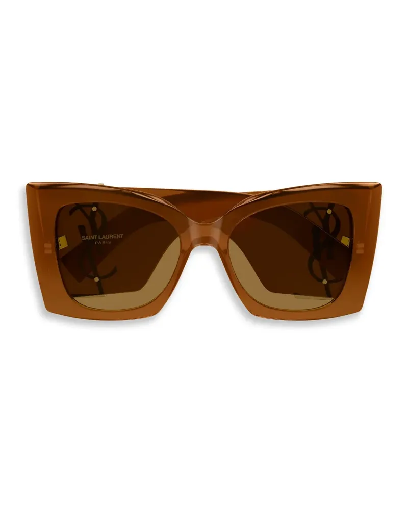 Saint Laurent Blaze cat-eye sunglasses - Braun Braun