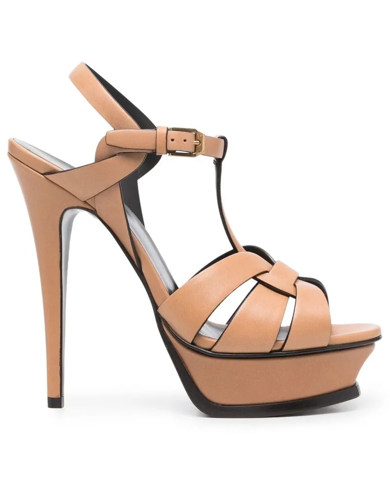 Saint Laurent Tribute Sandalen 150mm - Braun Braun