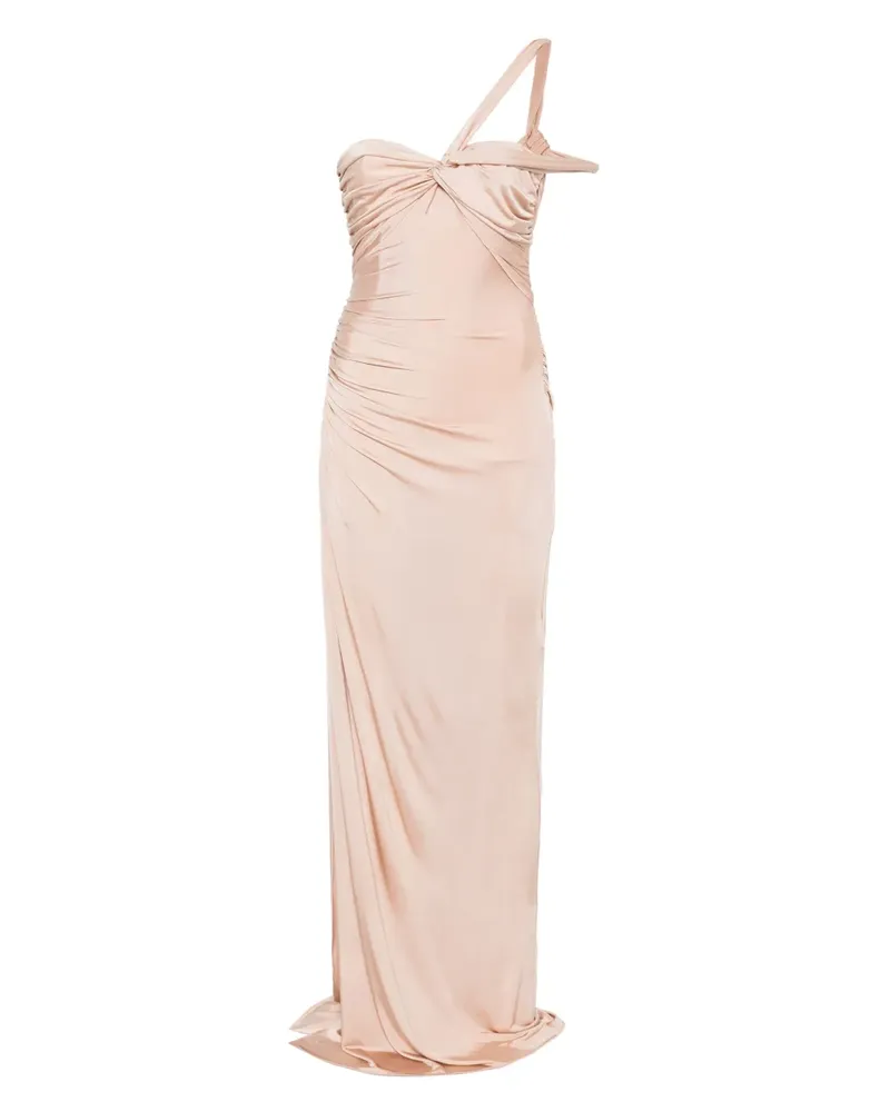 Tom Ford One-Shoulder-Robe mit verdrehtem Design - Rosa Rosa