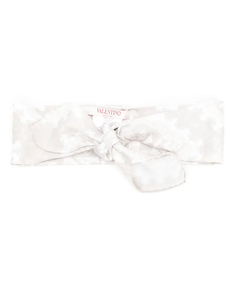 Valentino Garavani Haarreif mit Logo-Stickerei - Nude Nude