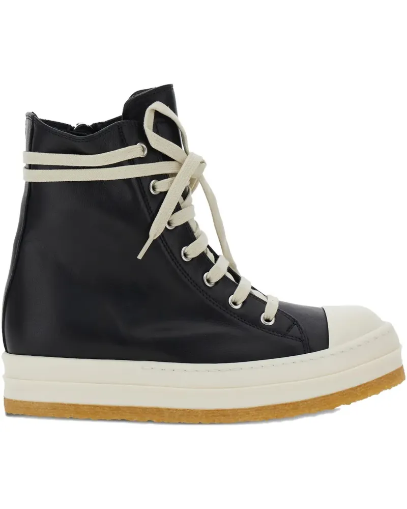 Rick Owens Sneakers mit Schnürung - Schwarz Schwarz