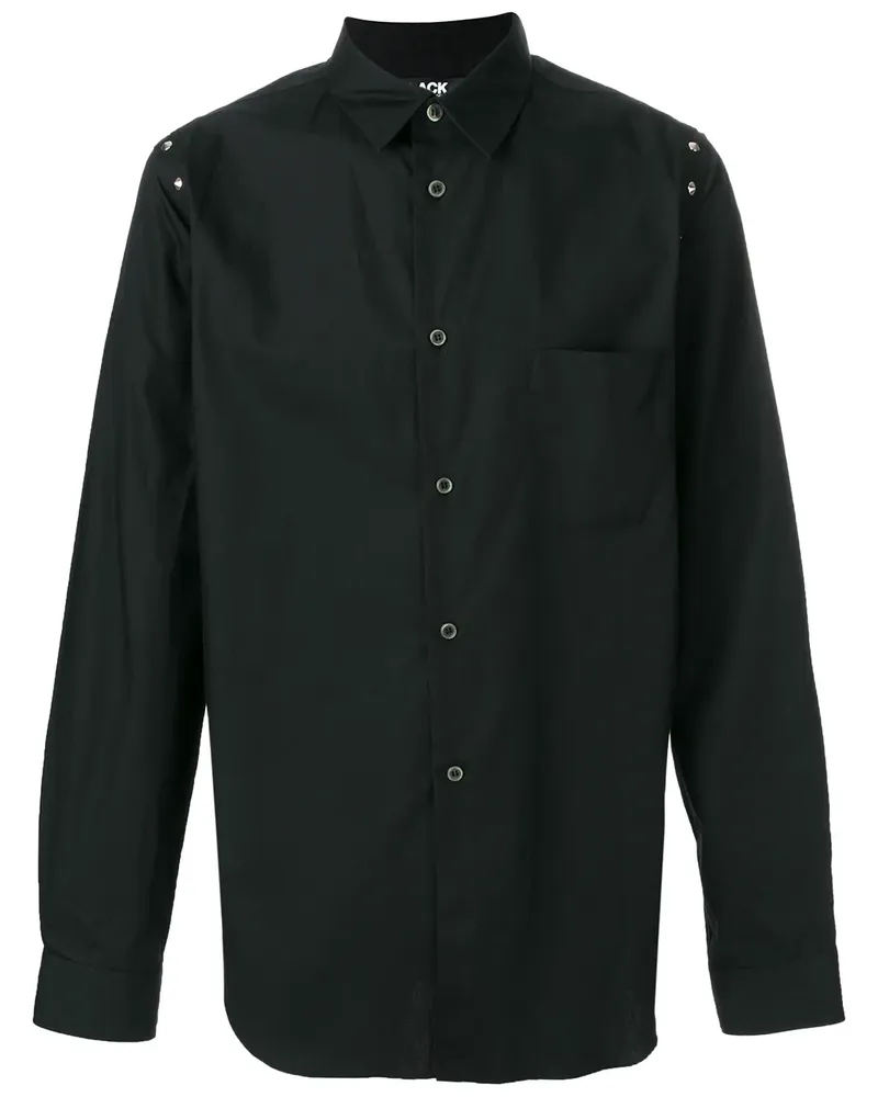 Comme des Garçons Hemd mit Nieten-Details - Schwarz Schwarz
