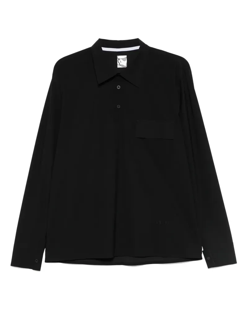 GR10K Render Ultrasound Poloshirt - Schwarz Schwarz
