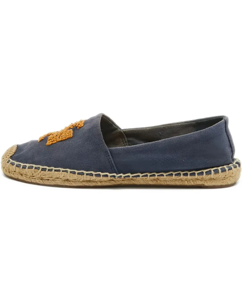 Tory Burch Pre-owned Espadrilles mit Stickerei - Blau Blau