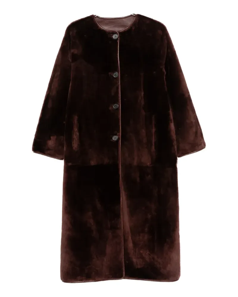 Arma Rilana faux-fur coat - Rot Rot