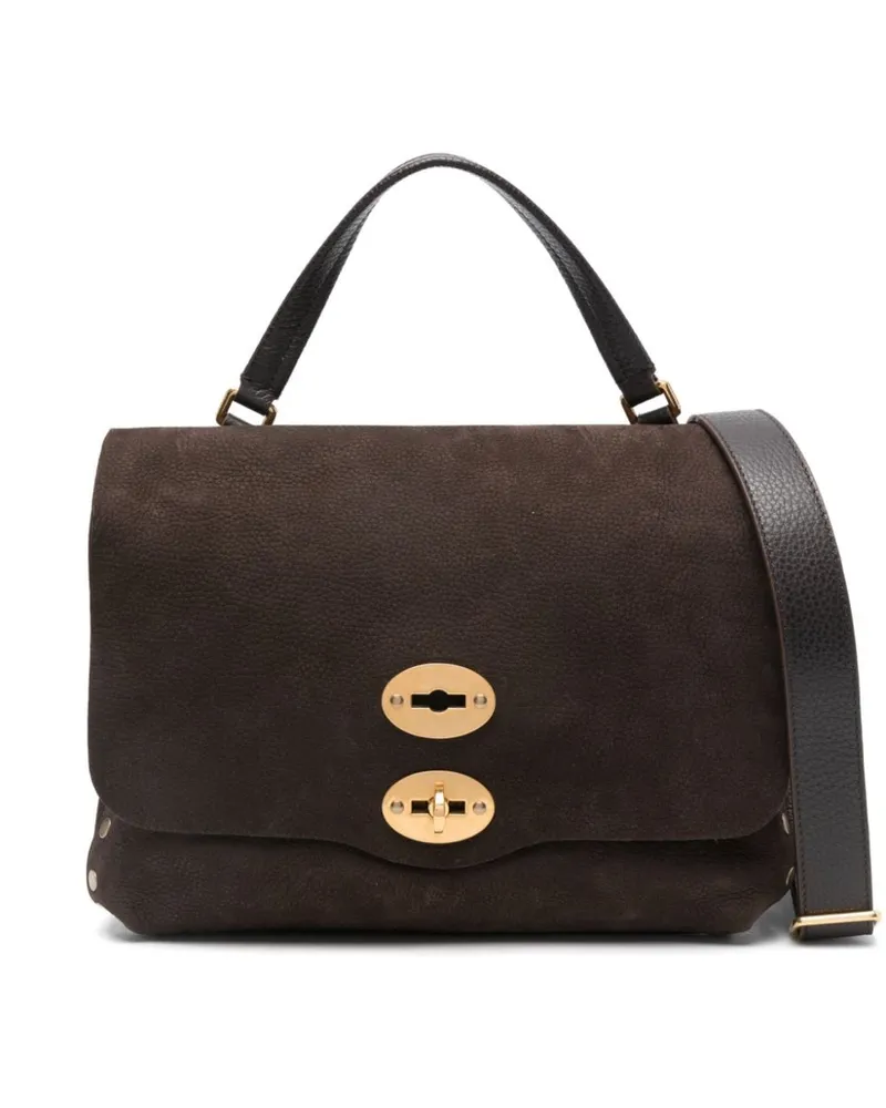 Zanellato Kleine Postina Handtasche - Braun Braun