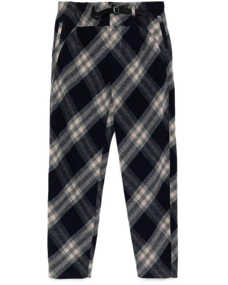 Undercover Karierte Hose - Blau Blau