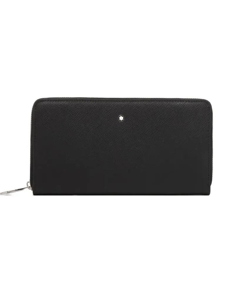 Montblanc zip-around wallet - Schwarz Schwarz