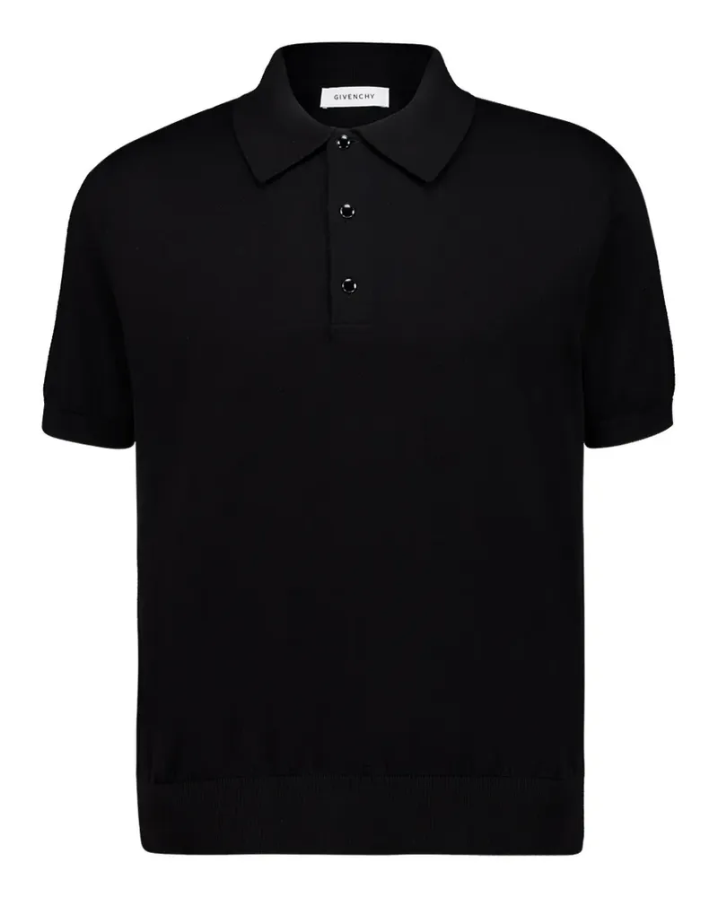 Givenchy buttoned polo shirt - Schwarz Schwarz