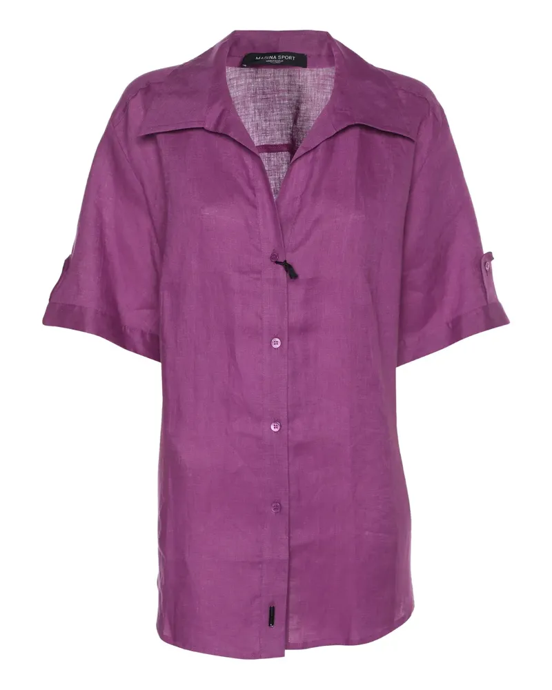 Marina Rinaldi Klassisches Hemd - Violett Violett