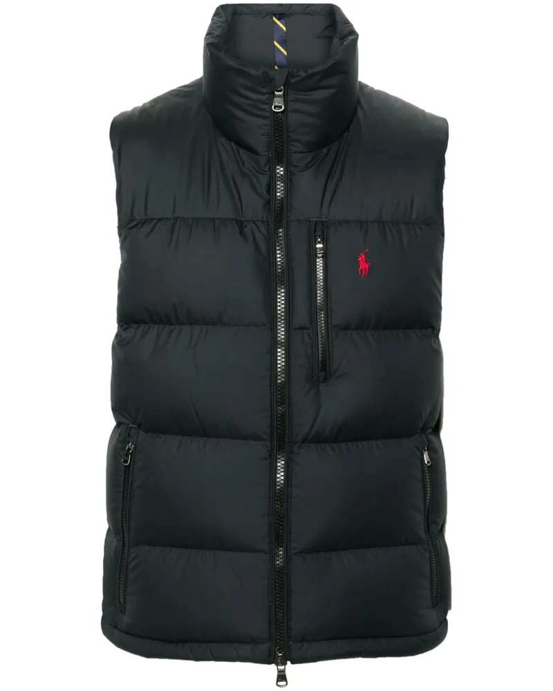 Ralph Lauren Gorham Weste Schwarz