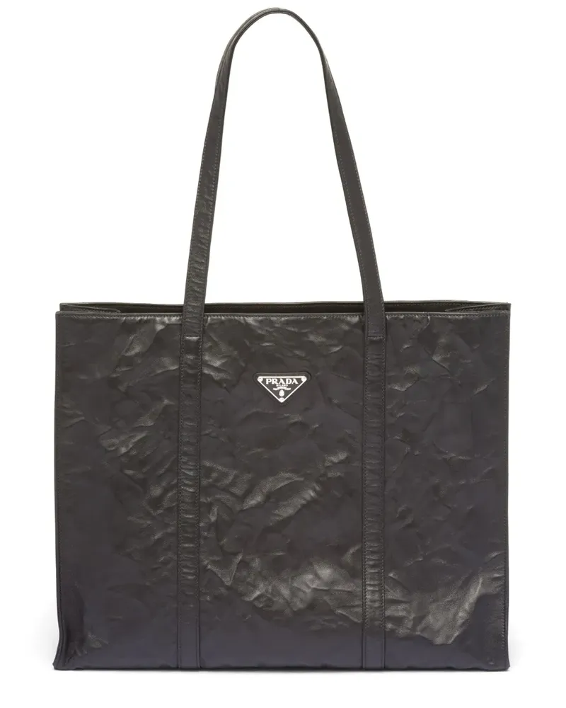 Prada Großer Shopper - Schwarz Schwarz