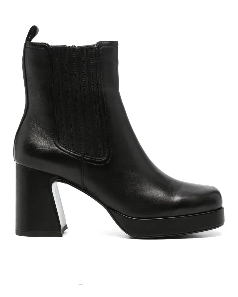 Bruno Premi Stiefel mit Plateausohle - Schwarz Schwarz