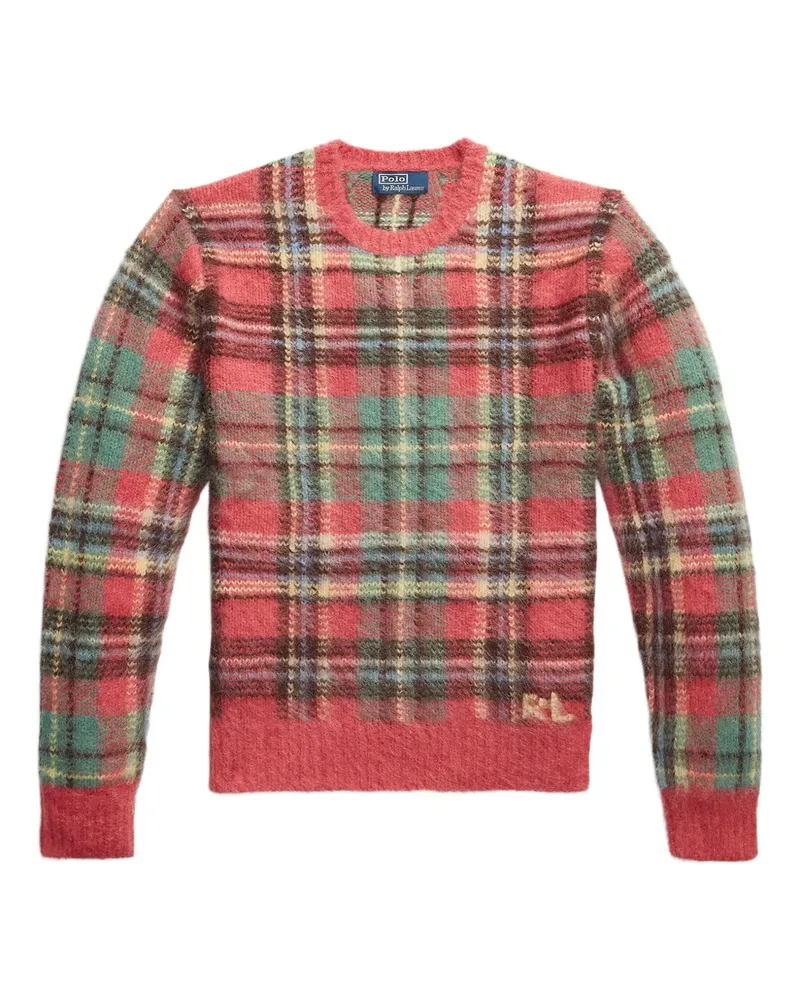 Ralph Lauren Karierter Pullover - Rot Rot