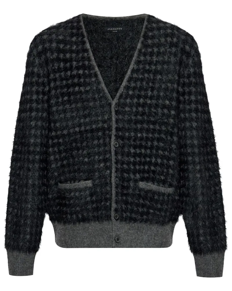 AllSaints Edgar Cardigan - Schwarz Schwarz