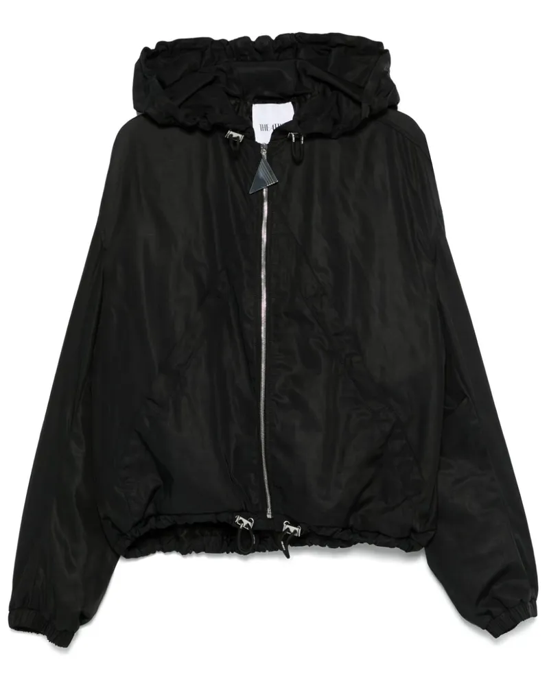 ATTICO Bomberjacke mit Kapuze - Schwarz Schwarz