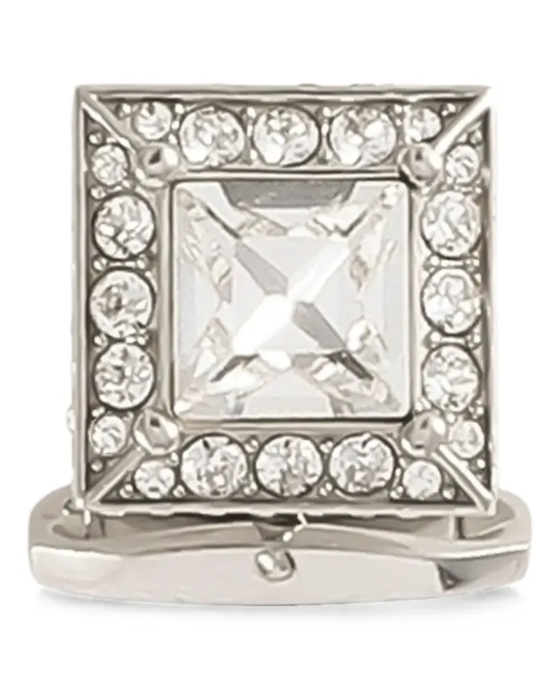 Dolce & Gabbana rhinestone cufflinks - Silber Silber