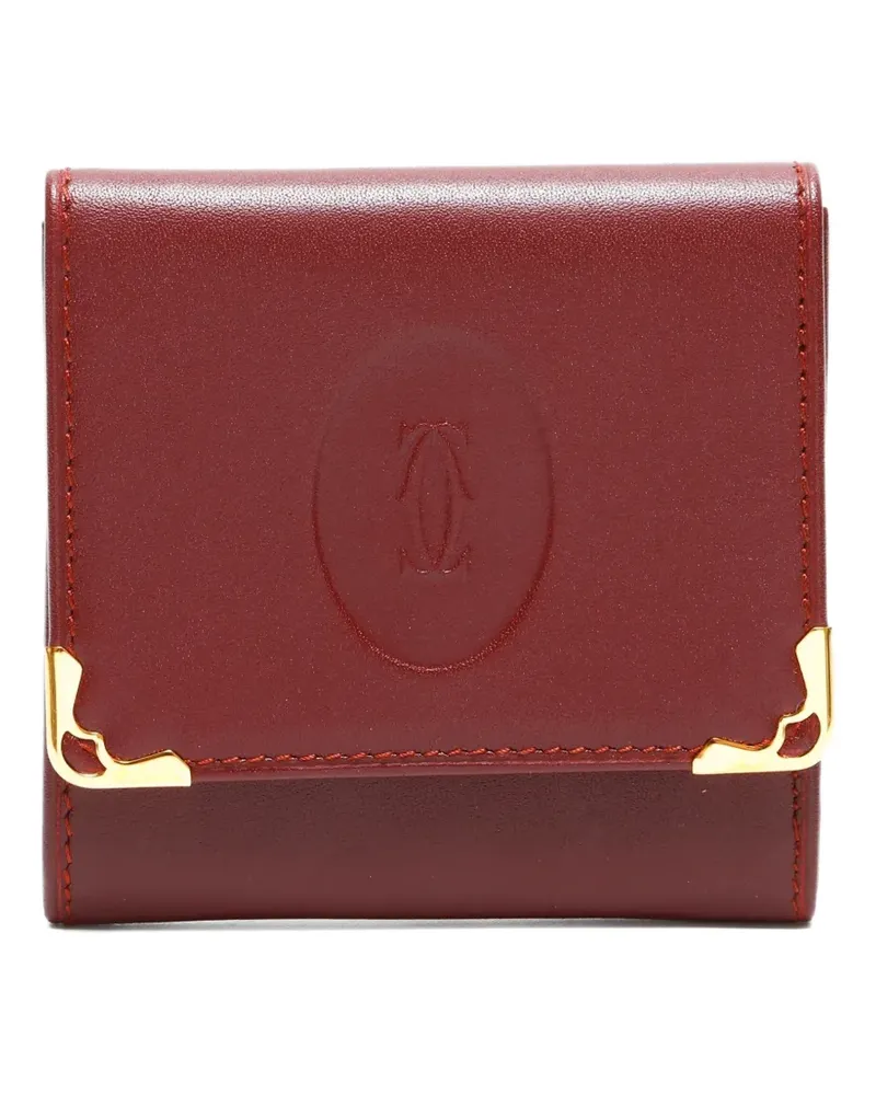 Cartier 1990-2000s Must de  Münztäschchen - Rot Rot