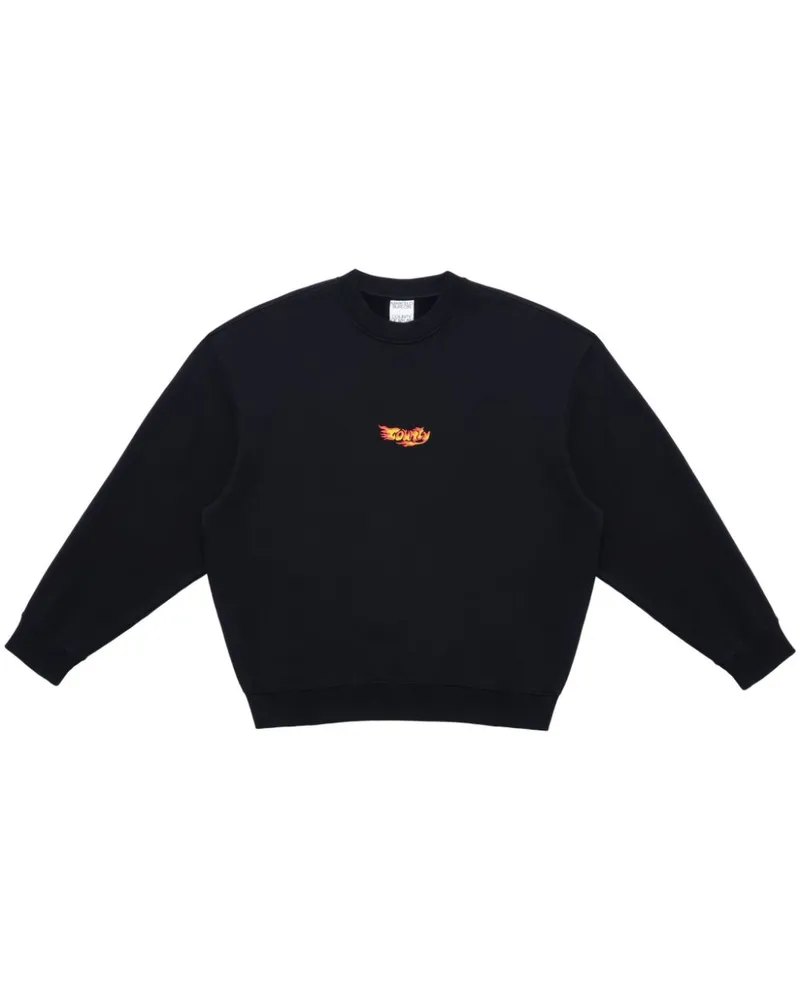 Marcelo Burlon | County of Milan County Flame Sweatshirt - Schwarz Schwarz