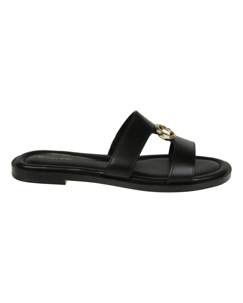 Michael Kors logo sandals - Schwarz Schwarz
