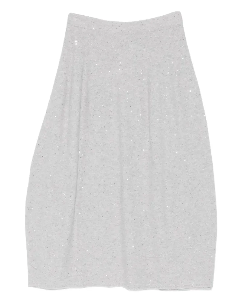 Antonelli Firenze Giunia sequinned midi skirt - Grau Grau