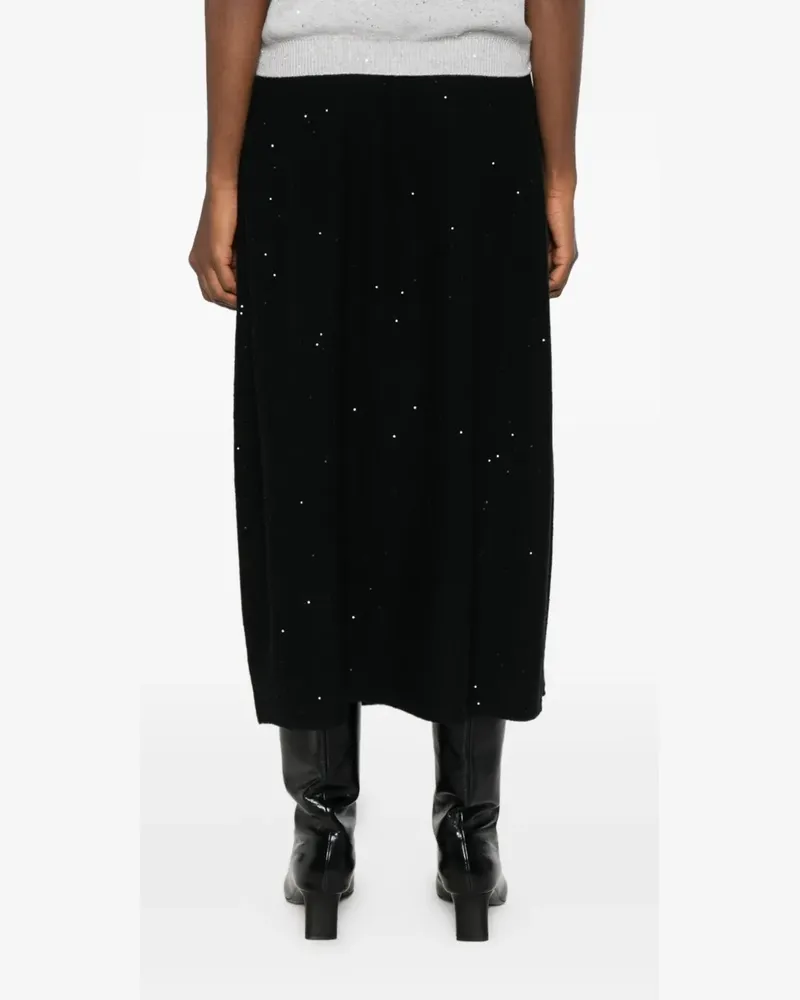 Antonelli Firenze Lucilla T-Shirt mit Pailletten - Grau Grau