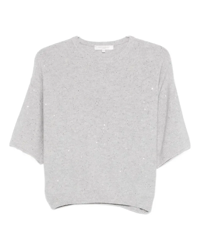 Antonelli Firenze Giunia sequinned midi skirt - Grau Grau