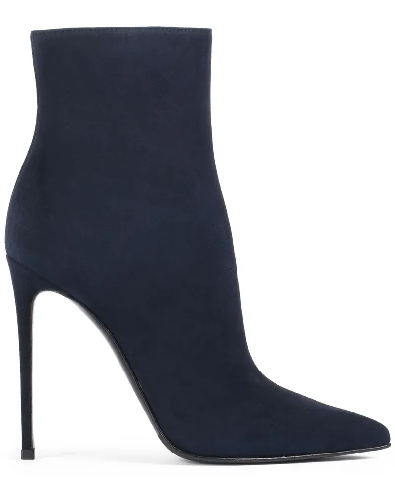Le Silla Stiletto-Stiefel 120mm - Blau Blau