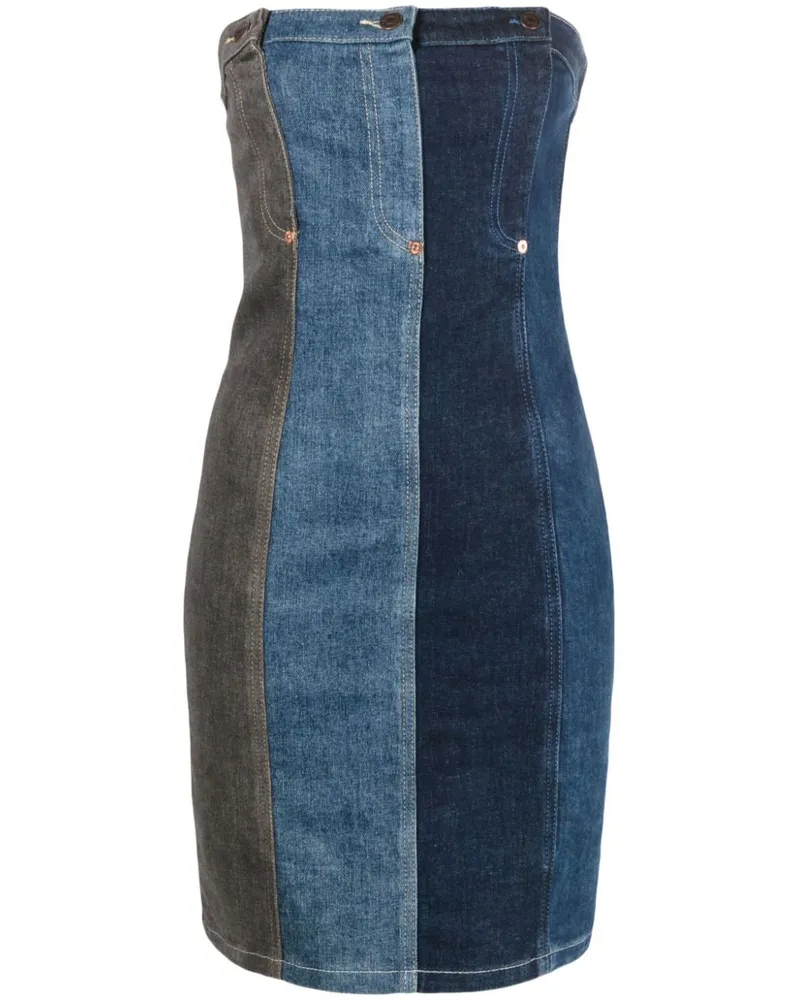Moschino Jeansrock im Layering-Look - Blau Blau