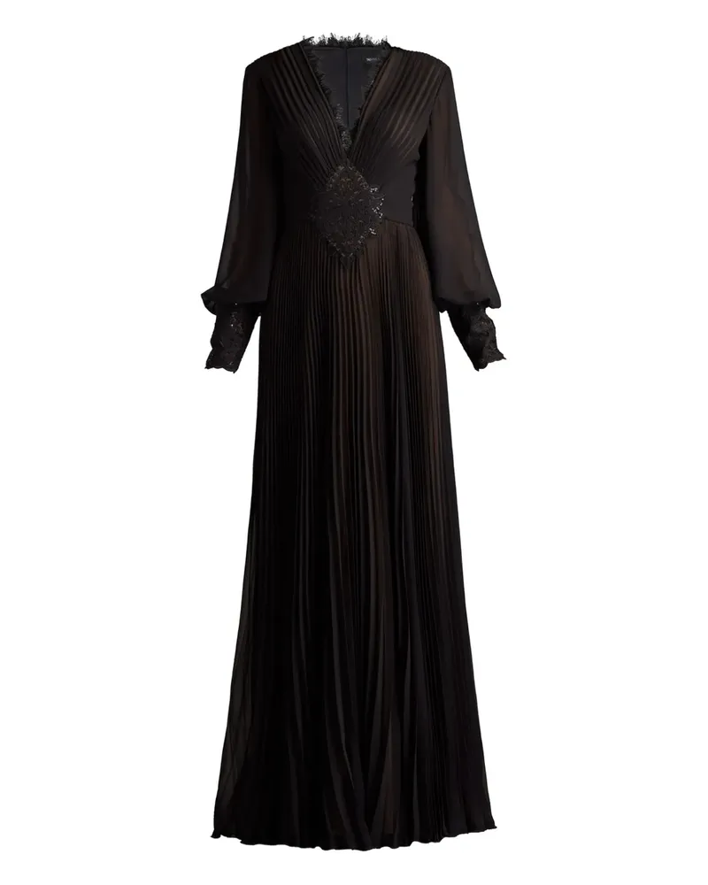 Tadashi Shoji Fellows Kleid - Schwarz Schwarz