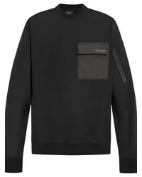 Paul Smith Sweatshirt mit Logo-Applikation Schwarz