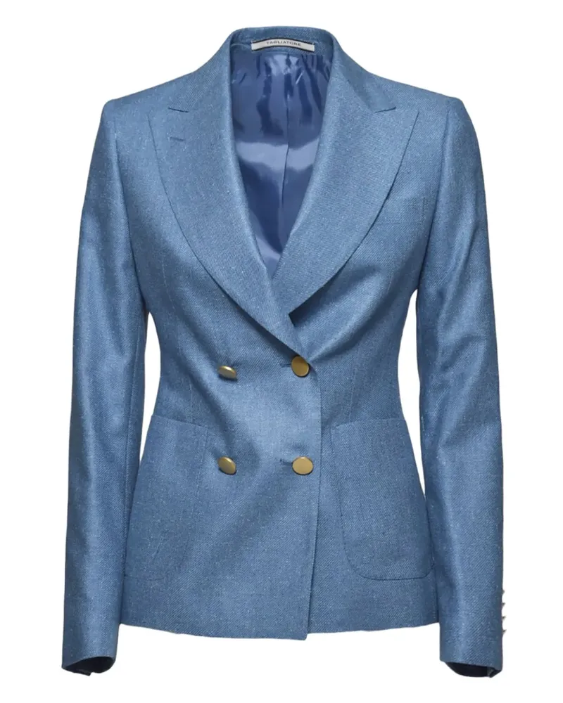 Tagliatore Doppelreihiges Sakko - Blau Blau