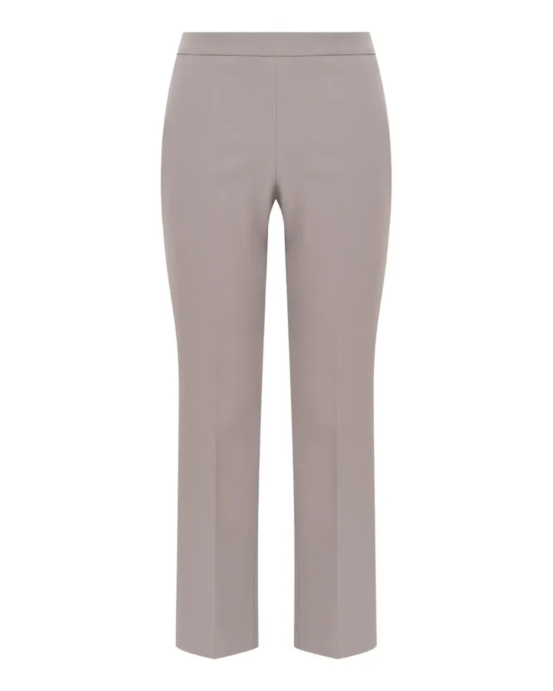 Maliparmi pressed-crease flared trousers - Grau Grau