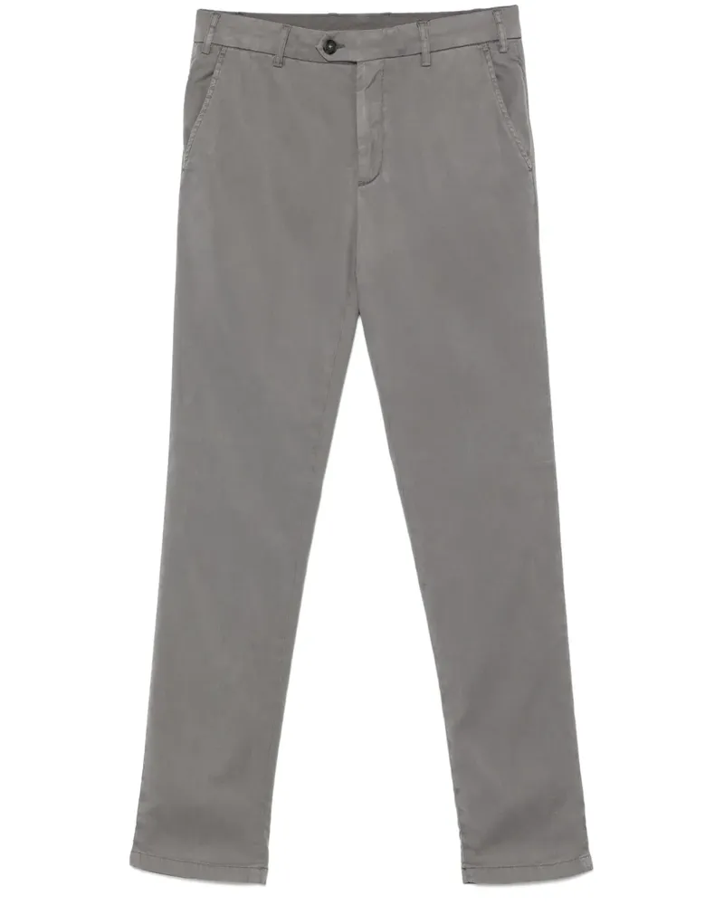 Canali Tapered-Chino - Grau Grau