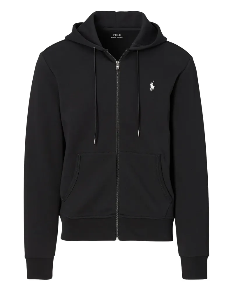 Ralph Lauren Hoodie mit Logo-Stickerei - Schwarz Schwarz