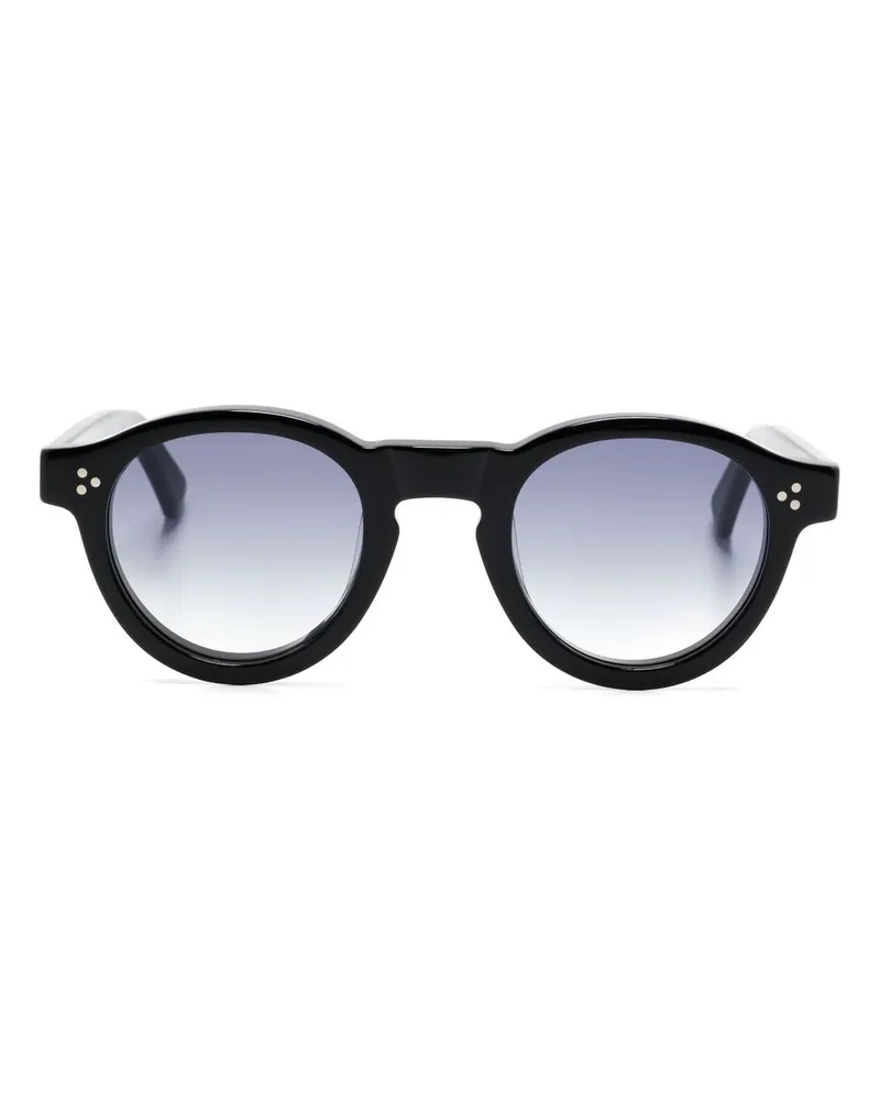 Lesca Gaston Sonnenbrille - Schwarz Schwarz