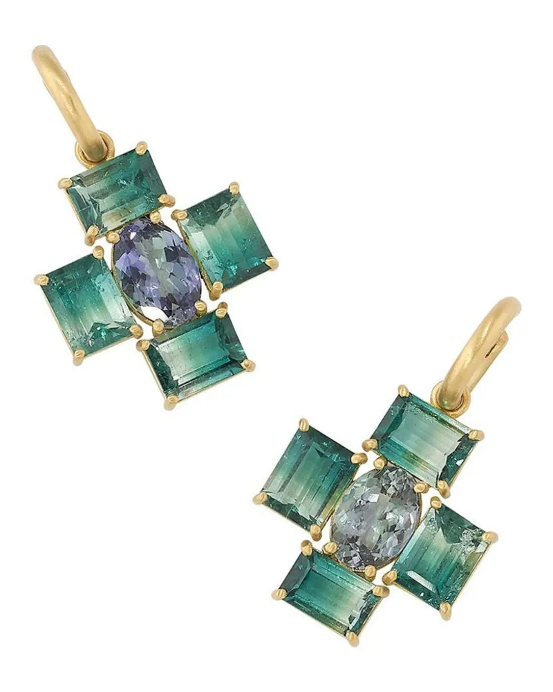 Irene Neuwirth 18kt Gemmy Gem Gelbgoldohrringe Gold
