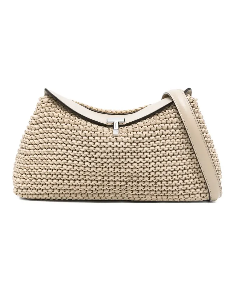 Totême Clutch mit Drehverschluss - Nude Nude