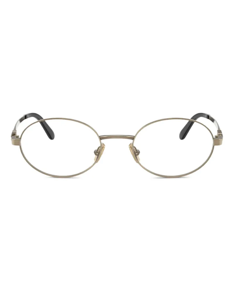 Miu Miu round-frame glasses - Gold Gold