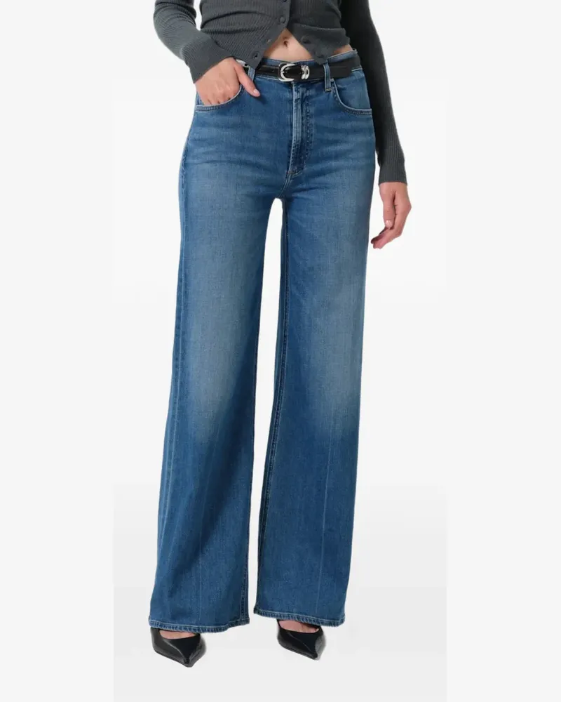 Citizens of humanity Lyra Long Jeans mit weitem Bein - Blau Blau