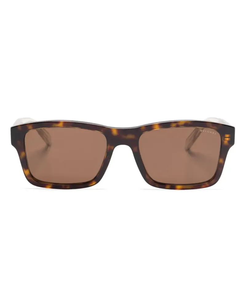 Bulgari Tubogas Sonnenbrille - Braun Braun