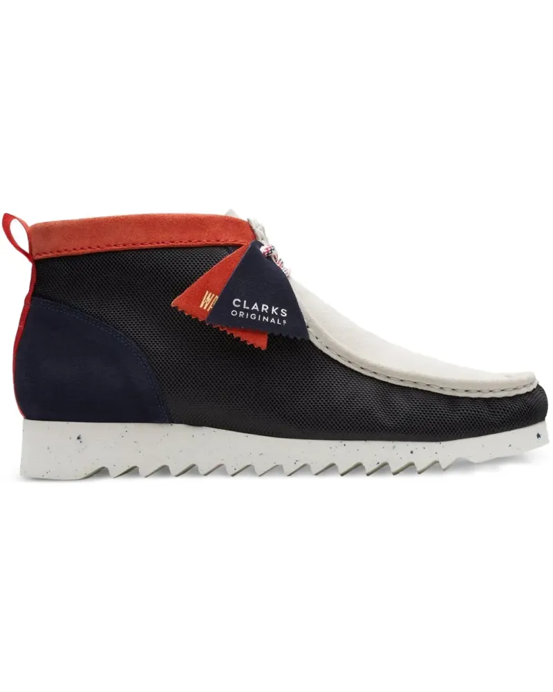 Clarks Wallabee Schnürstiefel - Schwarz Schwarz